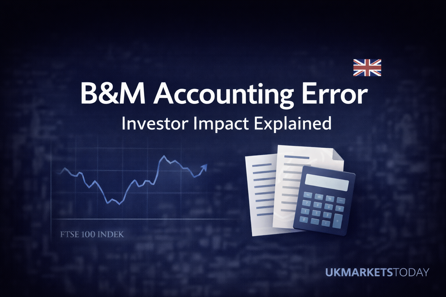 B&M accounting error impact on UK share price and market outlook