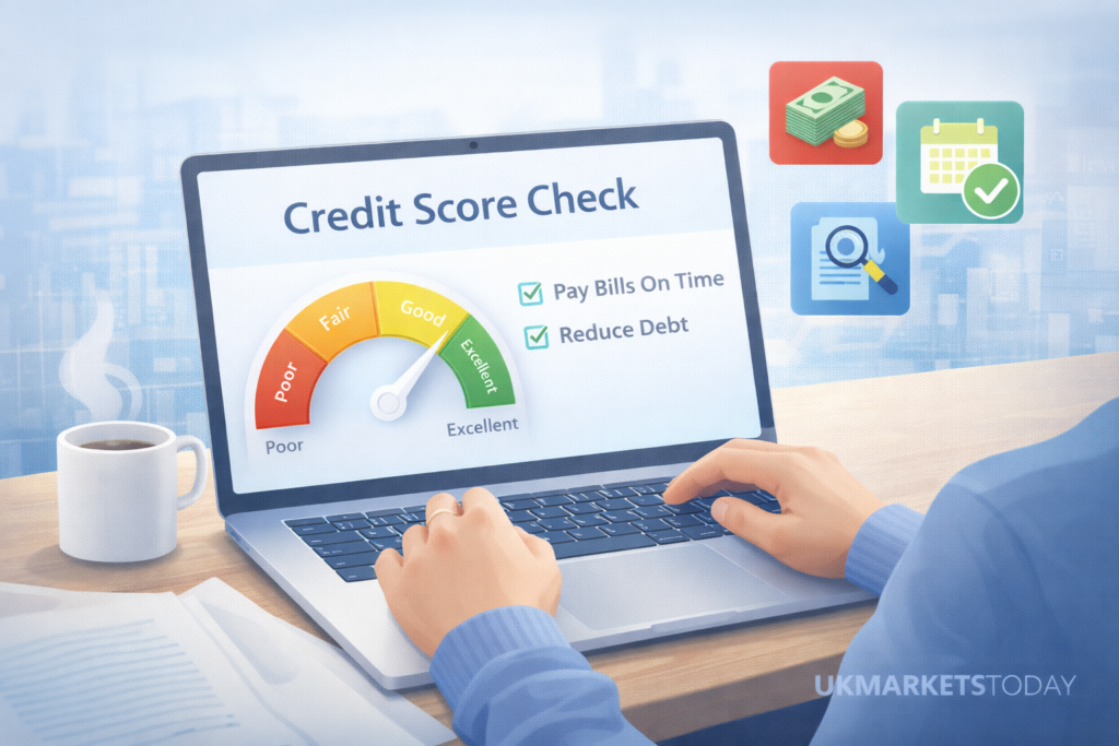 how to improve credit score ranges in the UK