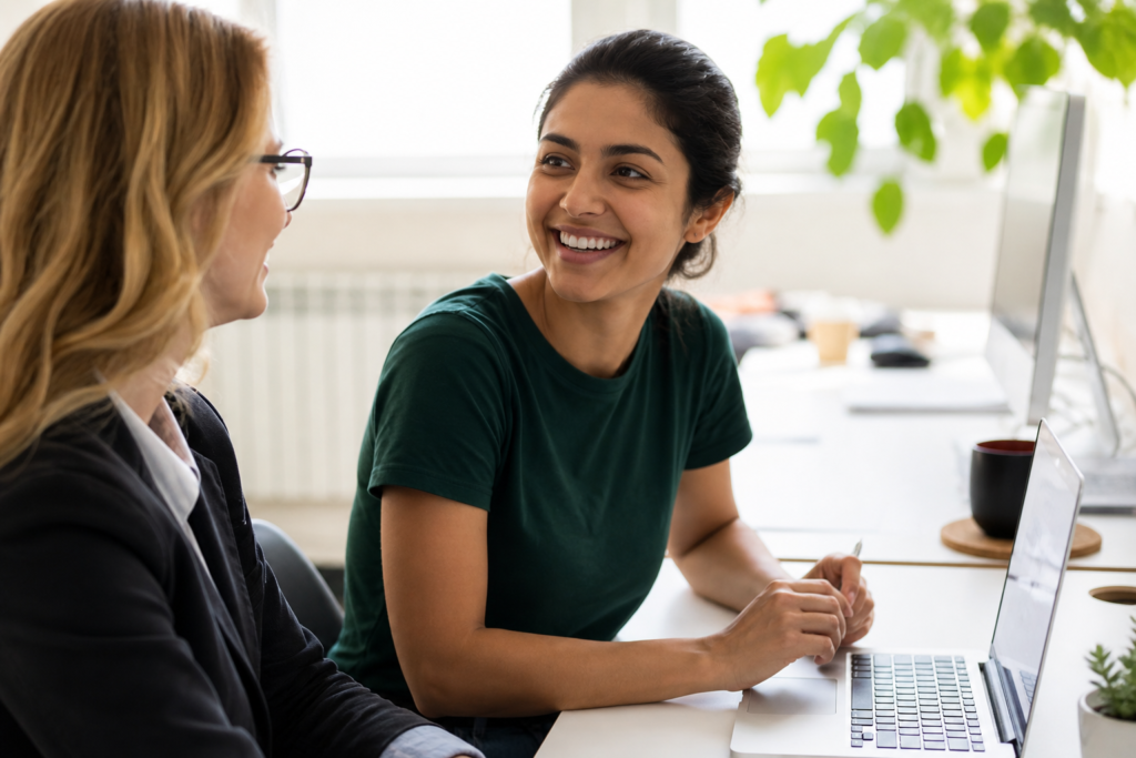 Access to work scheme UK office assistance photo