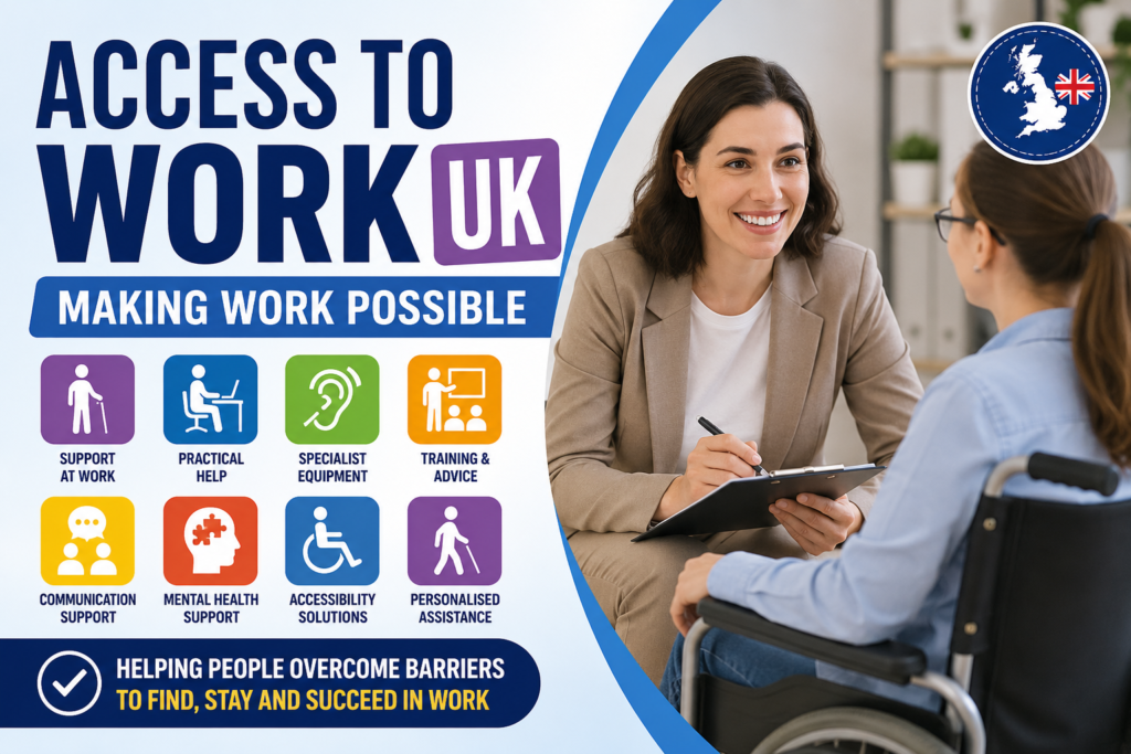 Access to work scheme UK workplace support guide