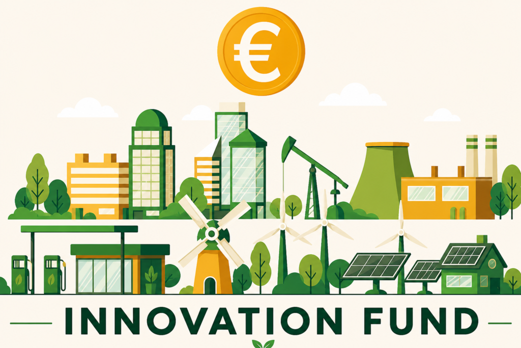 Innovation funding service UK visual representing grants for technology and eco innovation projects