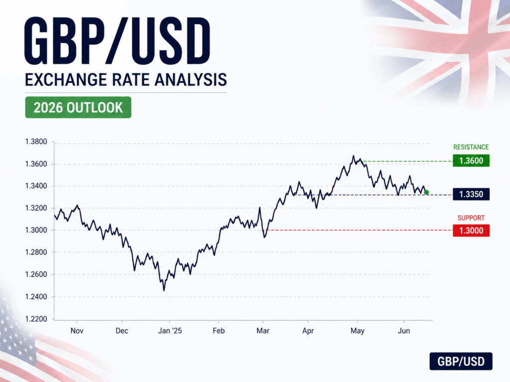 GBP to USD forecast exchange rate analysis