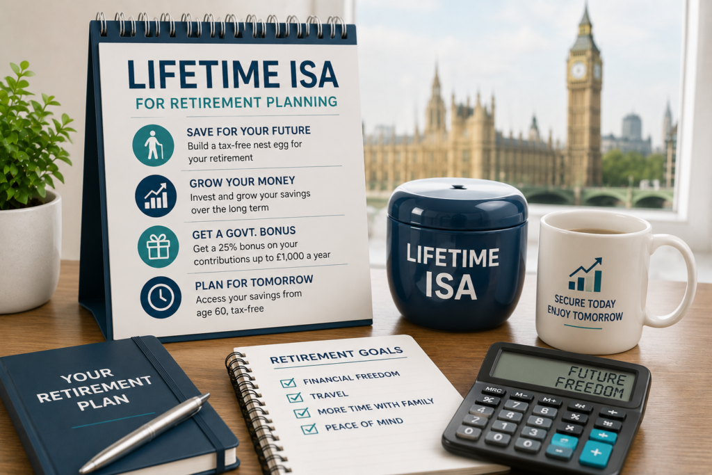 Lifetime ISA for retirement planning in the UK