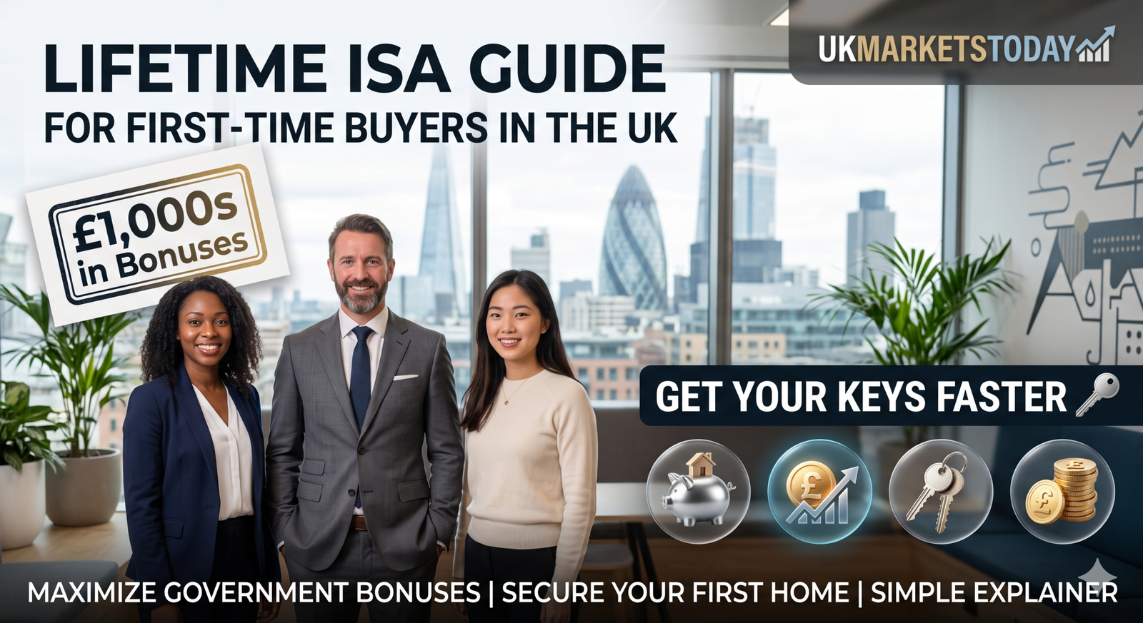Lifetime ISA guide for first-time buyers in the UK