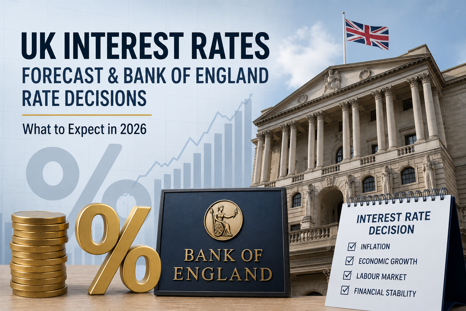 UK interest rates forecast and Bank of England rate decisions