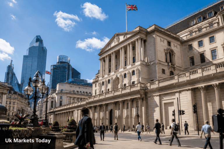 Bank of England building in London where the Bank Rate is set