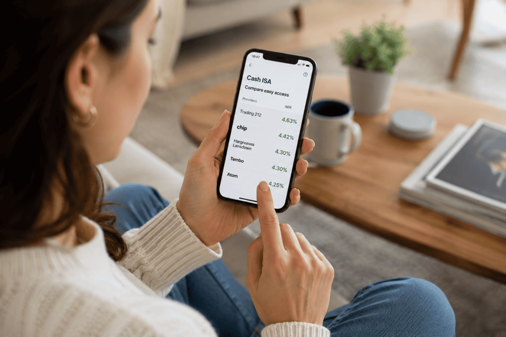 Best Easy-Access Cash ISA Rates UK
