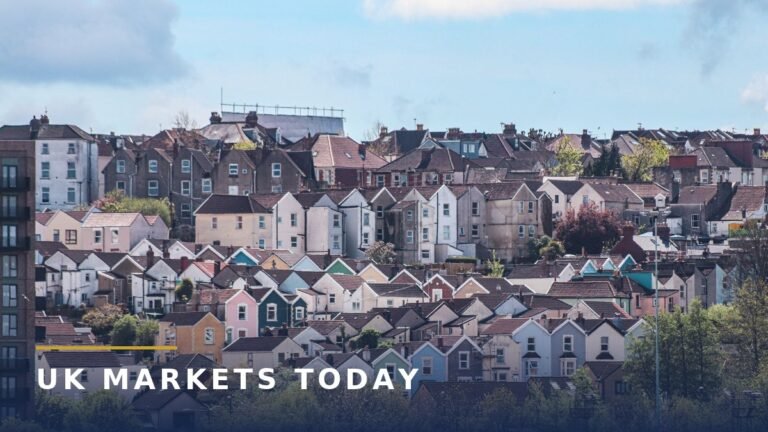 Colourful terraced houses on a hillside in Bristol