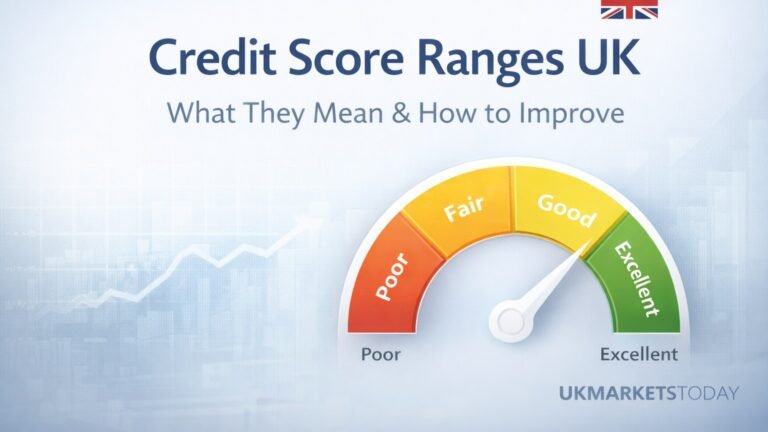 UK credit score ranges from poor to excellent explained