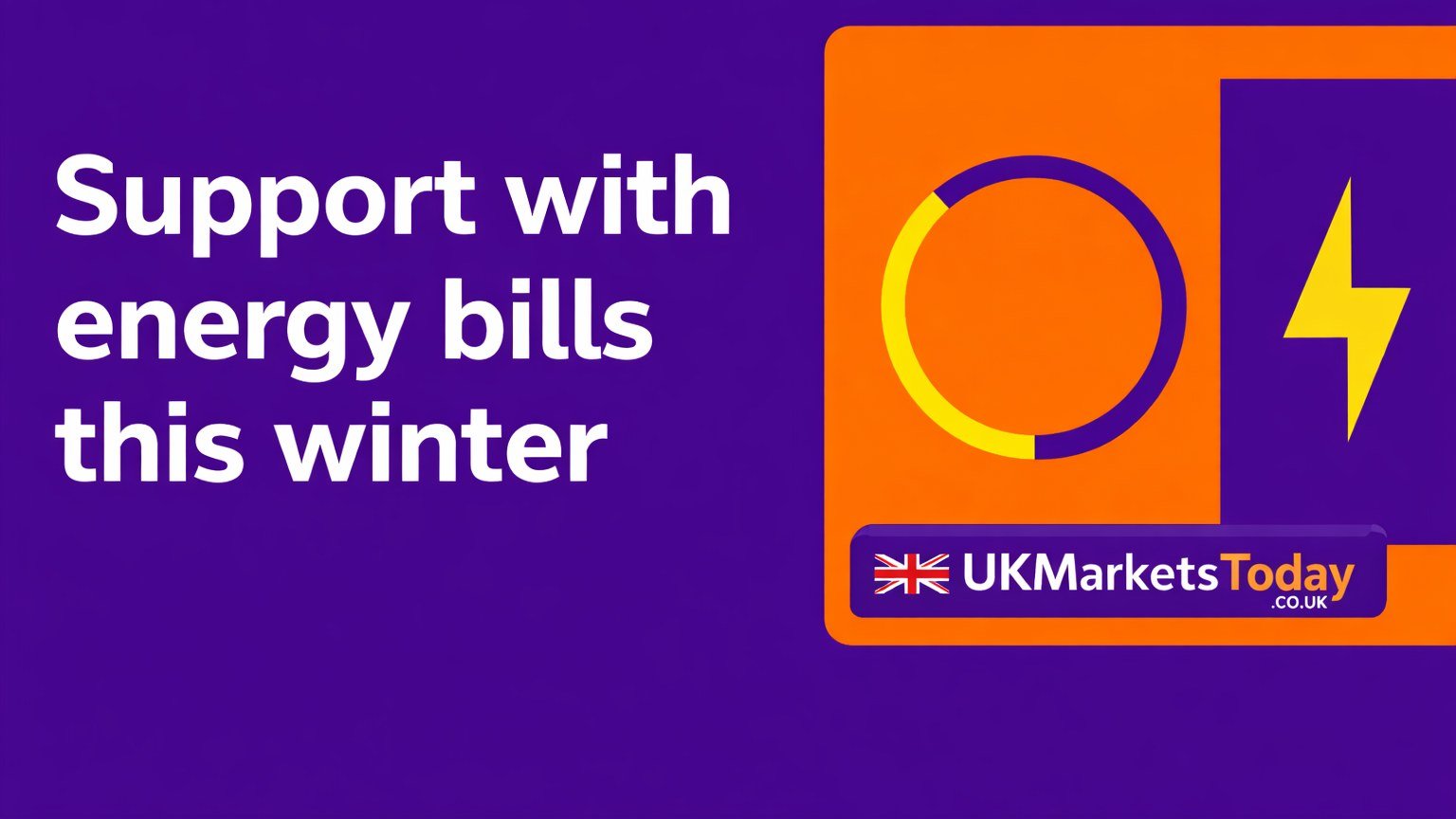 Energy Bills Support Scheme support with UK energy bills banner